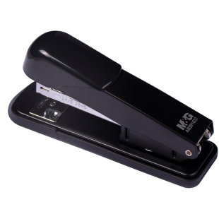 晨光50页订书机办公用大号省力型钉厚书装订神器加厚层钉书机家商用学生用迷你小号订书器中号12号旋转定书机