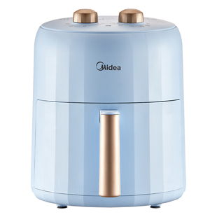 美的 KZE5012空气炸锅家用无油4.7L电炸锅薯条机热风循环商超同款