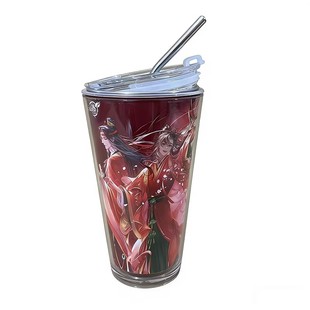 瑞幸魔道祖师联名超大PP杯全套改造配件304不锈钢600ml内胆外壳盖