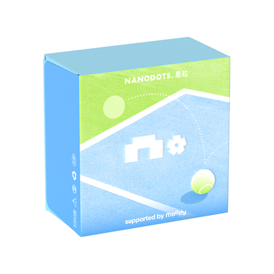 【自营】NANODOTS 悬粒光合零动透明隐形眼镜日抛5片高含水舒适
