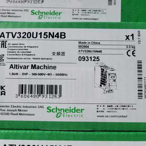 议价施耐德变频器ATV320U15N4B ATV320U22N4B ATV320U30N4B