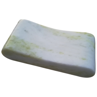 陕西玉枕夏凉玉石天然蓝田玉器实心硬枕玉枕石头枕头老人礼物