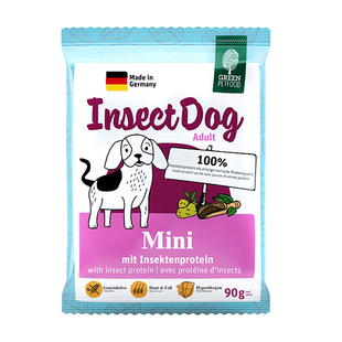 【新客尝鲜】格林佩芙旗舰店 狗粮昆虫蛋白无谷Mini犬粮试吃装90g