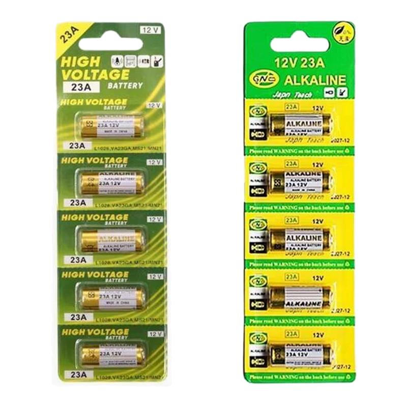 23A 12V电池27a12v 引闪器门铃吊灯电动车库卷帘门遥控器小号