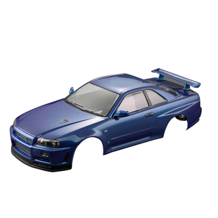Killerbody RC遥控车车壳1比10 Skyline R34 透明RC车壳 房车配件