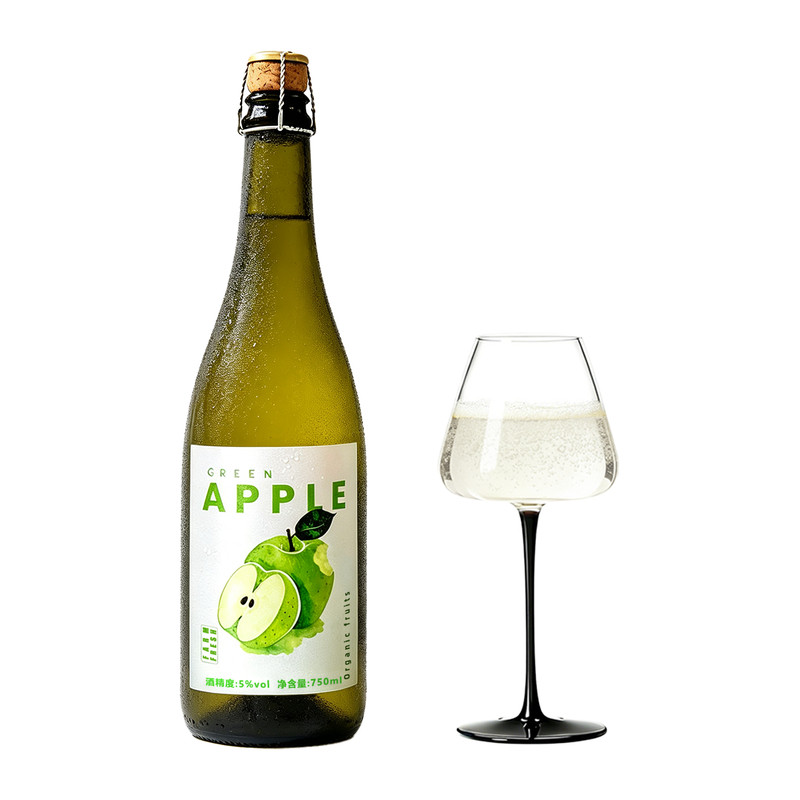 Moscato青苹果起泡酒Cider西打酒微醺气泡果酒甜白葡萄酒礼物盒装