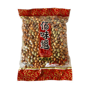 佰味逗多彩豆鱼皮花生80后怀旧零食裹衣花生米5斤散装厦门特产脆