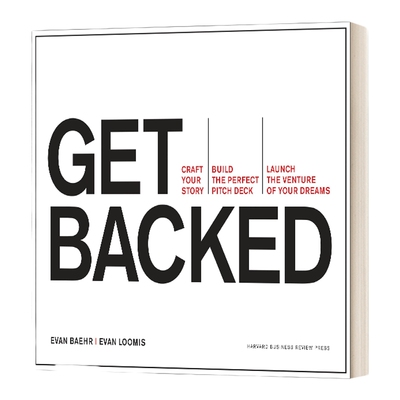英文原版 Get Backed 获得支持 制作您的故事 打造完美的音高台 并开启您的梦想冒险 英文版 进口英语原版书籍