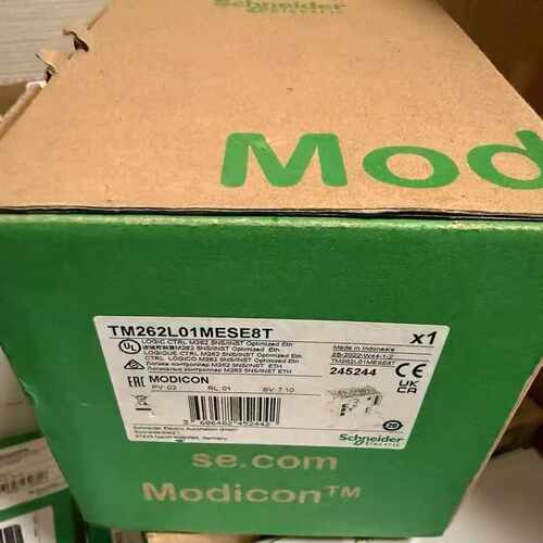 议价TM262L01MESE8T施耐德逻辑控制器内置乙太网串口全新原装正品