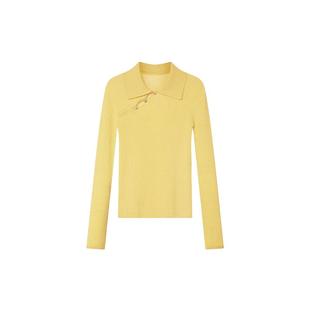 ubras国风可机洗羊毛衫女秋冬新中式针织衫毛衣上衣开衫