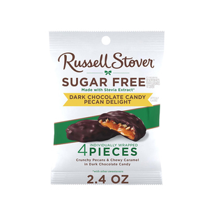 美国直邮 Russell Stover Sugar 进口生酮零食低碳低卡无糖巧克力
