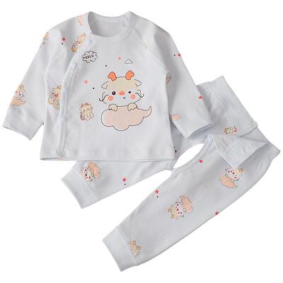 新生儿四季款单层纯棉打底内衣