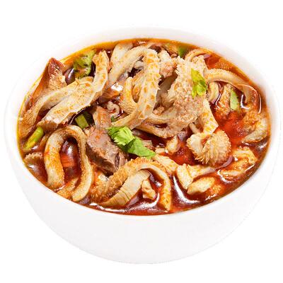 速食羊杂斯琴妹子买一份发4包