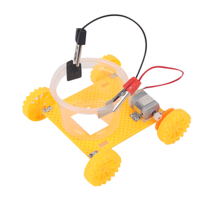 盐水动力车科技小制作发明学生手工儿童diy盐水电池化学科学实验