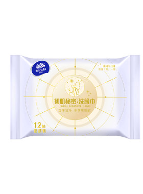 维达绵柔巾洗脸巾12抽1包