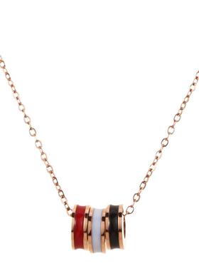 2023新款女玫瑰金网红畅销项链