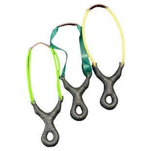 新款三用款弹弓马蹄不锈钢304冷弯传统圆皮卡球扁皮多用户外316