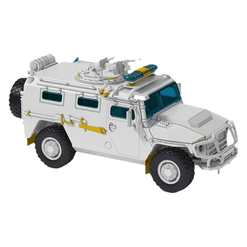 RPG拼装模型GAZ233115虎式装甲车