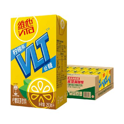 维他低糖柠檬味茶饮料饮品