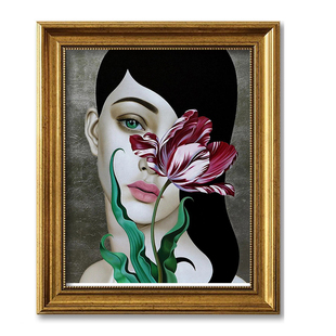 斯拉瓦福克装饰画 世界名画 名师油画 客厅餐厅卧室书房挂画壁画