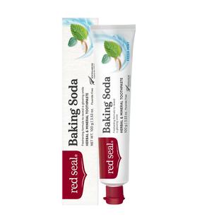 红印新西兰进口小苏打牙膏抑菌去臭美白去黄口气清新薄荷味