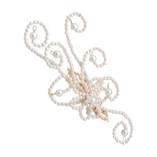 凤冠 珠花夹子边夹侧边头饰 发夹古风汉服配饰气质复原款过年头饰