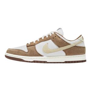 Nike Dunk Low白棕小麦摩卡翻毛皮板鞋DD1390-100