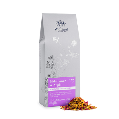 Whittard苹果接骨木花茶100g袋装
