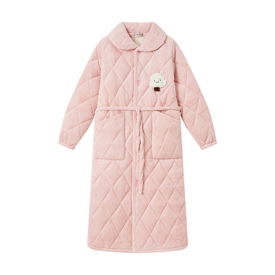 加厚珊瑚绒面料女加厚珊瑚绒