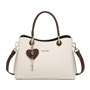 新款真皮女包轻奢时尚手提包百搭单肩爆款牛皮手拎包送老婆送女友