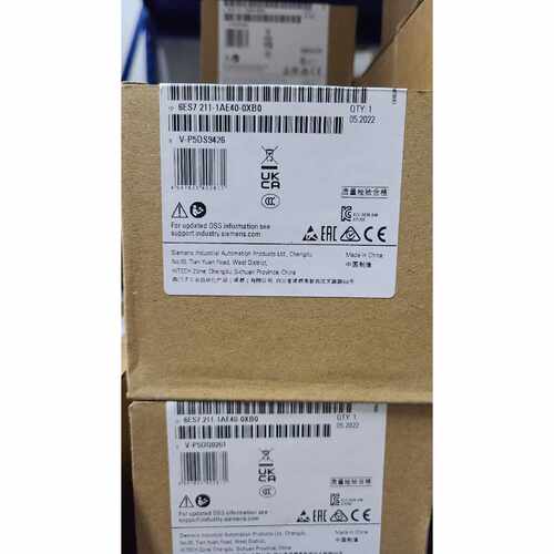 议价全新现货西门子S71200小型CPU6ES72111AE400XB0系列现货全新