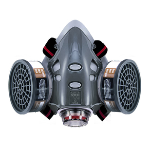 安爽利308A防毒口罩喷漆化工面具二手烟装修打磨劳保防护防尘面罩