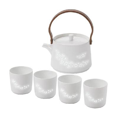 景德镇玲珑雕刻茶壶功夫茶具