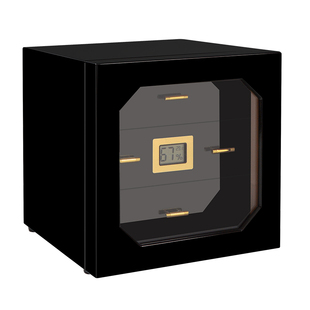 雪茄盒保湿盒家用雪茄保湿柜三层雪茄保湿盒套装雪茄展示箱便携式