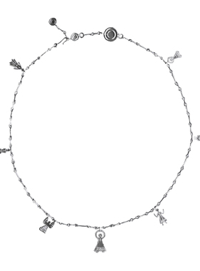 SALE E PEPE胡椒盐 纯银假日项链