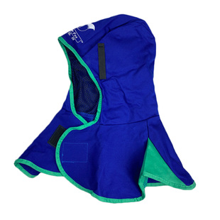 威特仕火狐狸披肩劳保防尘防烫头套电焊工专用帽子风帽男23-6680