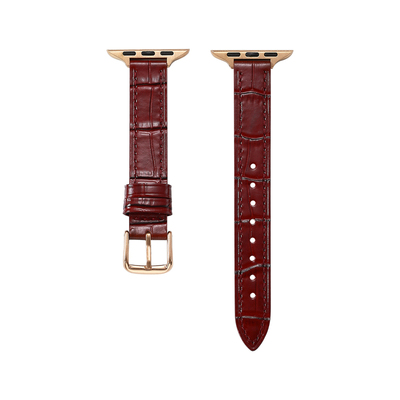 适用苹果手表表带复古高级