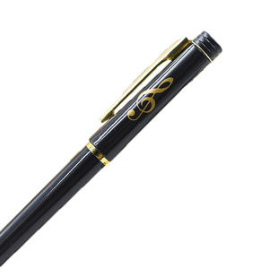 高音符图案中性笔黑色高音谱号水笔音乐音符文具乐器考级礼物礼品