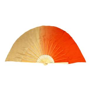 桃李杯心尖尖艺考舞蹈扇真丝跳舞胶州古典舞渐变色秧歌扇东北民谣