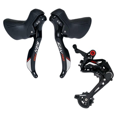 Sensah顺泰公路自行车SRX PRO 1X12速套件手变后拨变速器 Gravel