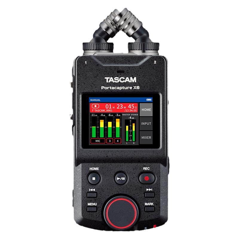 Tascam达斯冠 Portacapture X6 32位浮点多轨手持录音机乐器录音