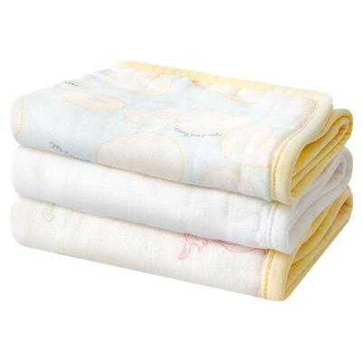 迷你巴拉新生儿柔竹棉纱布小方巾