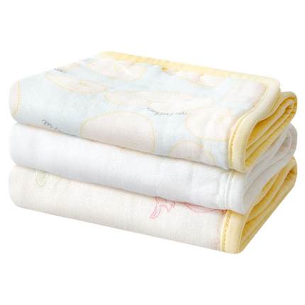 【新生柔竹棉小方巾】迷你巴拉新生婴儿口水巾宝宝纱布毛巾小方巾