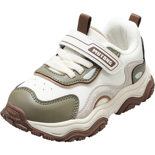 牧童儿童运动鞋冬季新款男童轻便减震小童户外棉鞋加厚保暖女童鞋