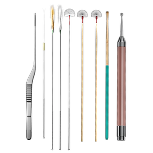 专业打掏耳朵毛毛神器采耳工具全套挖耳勺鹅毛羽毛棒技师掏耳套装