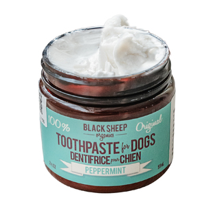 BlackSheep黑羊狗狗牙膏除口臭可食用椰油薄荷宠物牙膏去牙结石