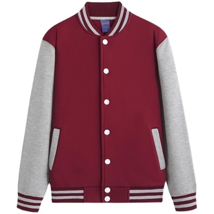 芬魅卫衣定制diy棒球服印制logo定做工作服装广告文化衫班服外套