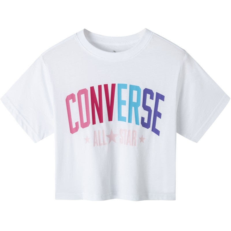 CONVERSE匡威儿童装套装2022夏季新款女童短袖短裙两件套洋气裙子