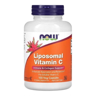 Now诺奥进口脂质体维生素C加强吸收和留存免疫机体抵抗力VC
