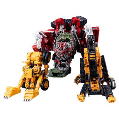 大力八合一神变形玩具柱汽车人金刚男孩模型合体机器人擎天套装